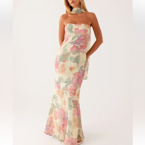 Peppermayo Dresses & Skirts - Peppermayo maxi dress- yellow peony